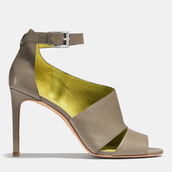 Coach Manhattan open toe heels - Picture 5 of 5